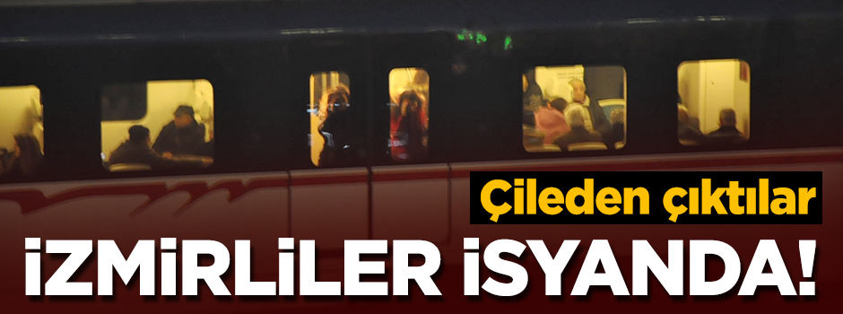 İzmirlilerin 'İZBAN isyanı! Çileden çıktılar