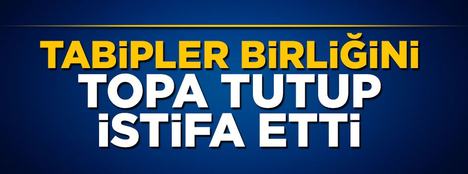 İzmit Belediye Başkanı Nevzat Doğan TTB üyeliğinden istifa ettiğini açıkladı