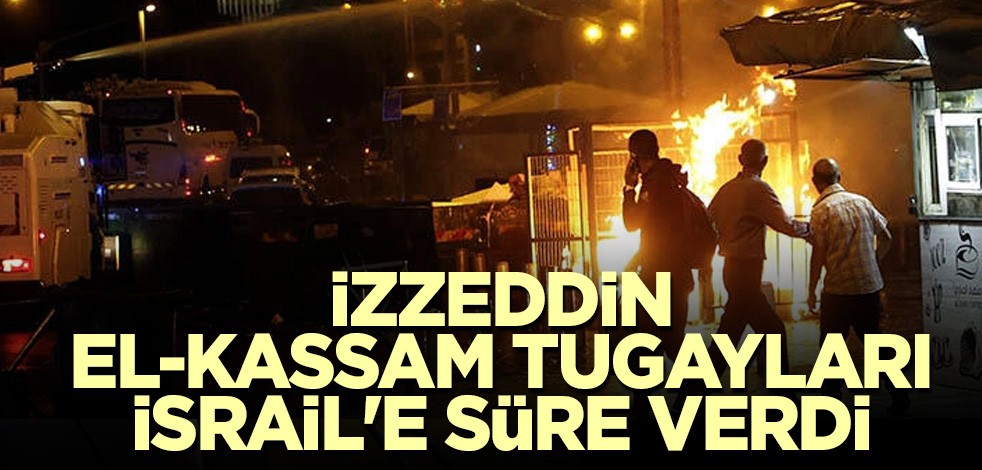 İzzeddin el-Kassam Tugayları İsrail'e süre verdi