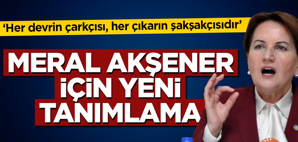 İzzet Ulvi Yönter’dan Akşener’e sert tepki: Her devrin çarkçısı, her çıkarın şakşakçısıdır