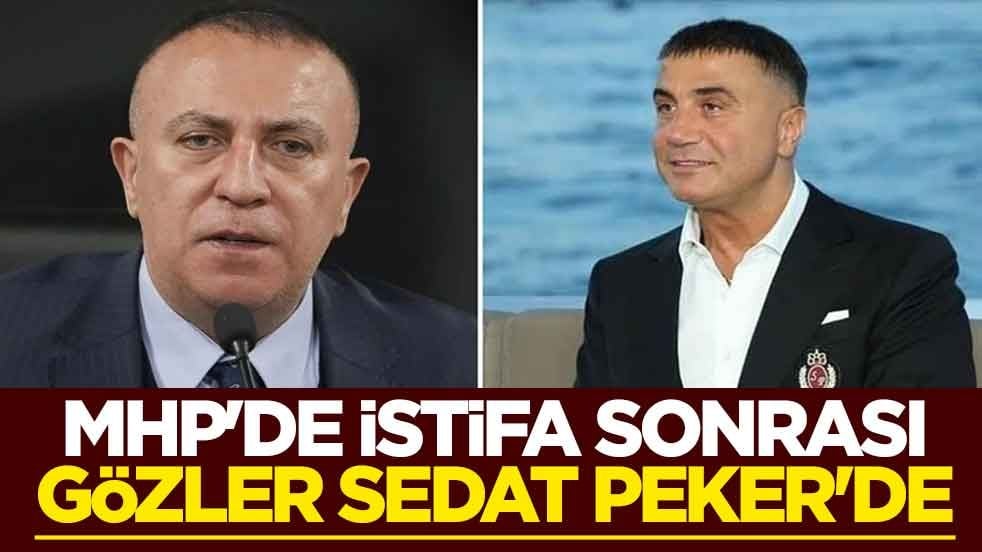 MHP'de istifa sonrası gözler Sedat Peker'de