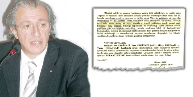 Jak Eskinazi’ye JET BERAAT!