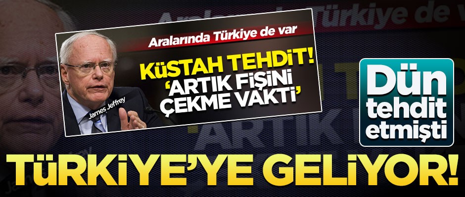 James Jeffrey Türkiye'yi ziyaret edecek