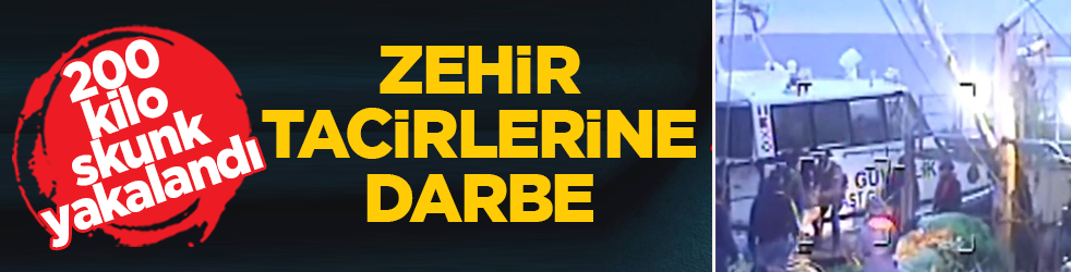 Jandarmadan uyuşturucuya büyük darbe! 200 kilo zehirle yakalandılar