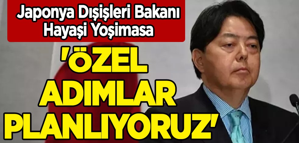 Japon Bakan Hayaşi Yoşimasa'dan istikrar vurgusu: Japonya ve Çin'den 'özel' adım