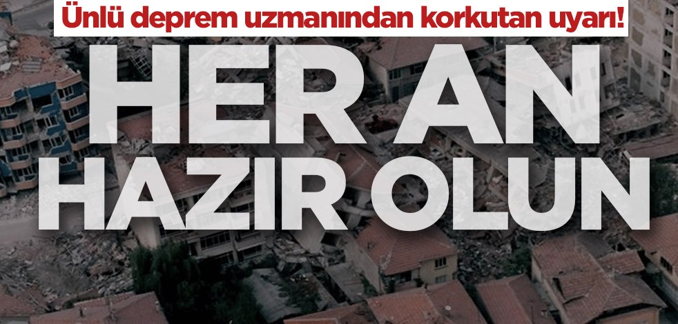 Japon deprem uzmanı Moriwaki'den önemli uyarı: Her an hazır olmak lazım