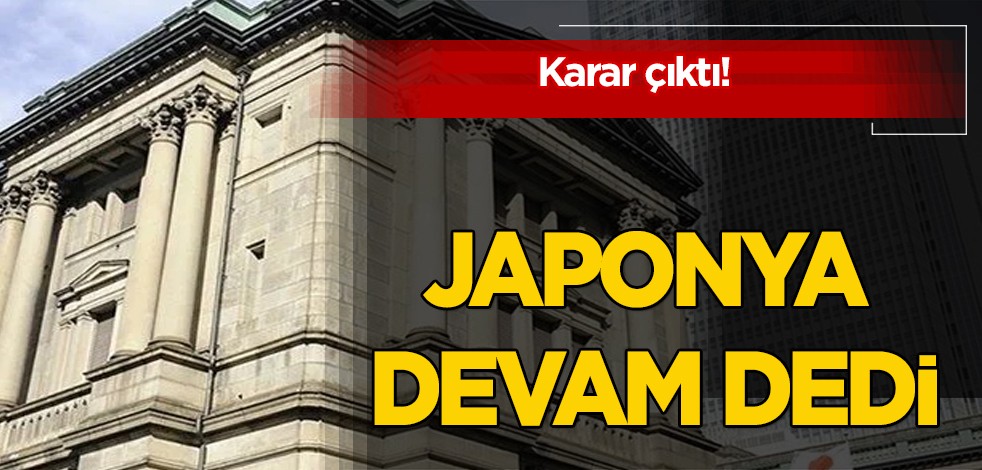 Japonya hükümeti: ultra gevşek para politikası krizi için faiz fiyatlarına ilişkin flaş kararı aldı! Ülkeden strateji