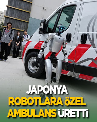 Japonya robotlara özel ambulans üretti: Arızalı robotlara acil müdahale edilecek