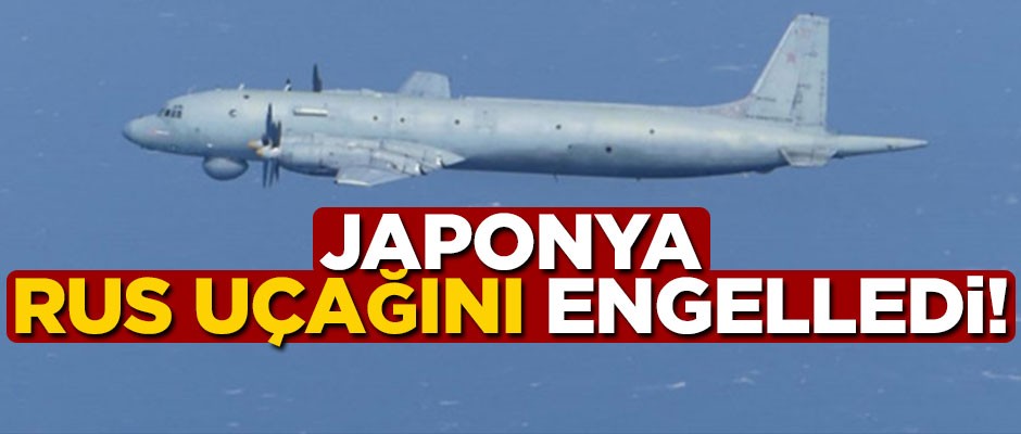 Japonya Rus uçağını engelledi!