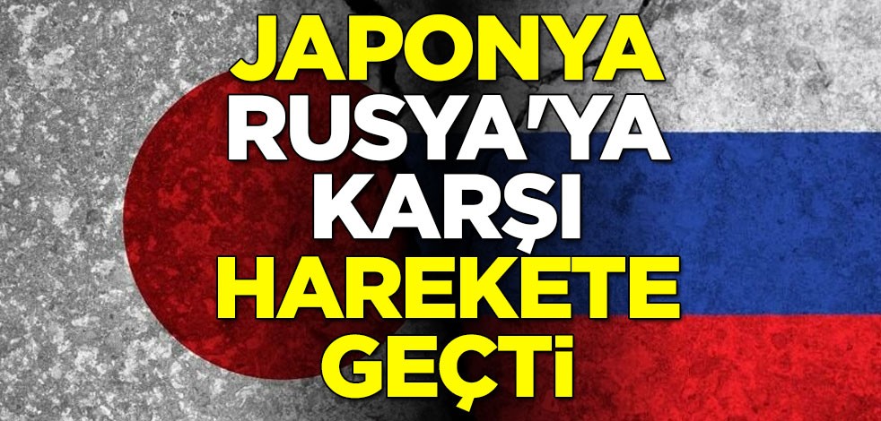 Japonya Rusya'ya karşı harekete geçti