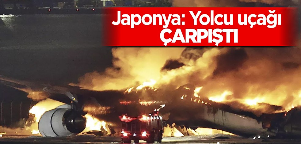 Japonya: Yolcu uçağı pistte sahil güvenlik uçağıyla çarpıştı, maalesef beş kişi öldü! sosyal krize neden oldu