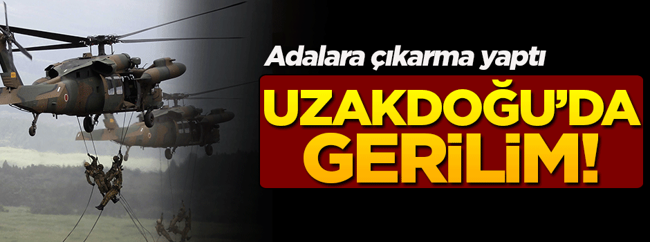 Japonya'dan Çin'e askeri hamle