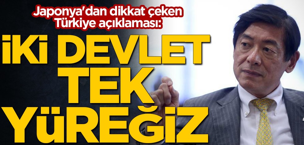 Japonya'dan dikkat çeken Türkiye açıklaması: İki devlet, tek yüreğiz