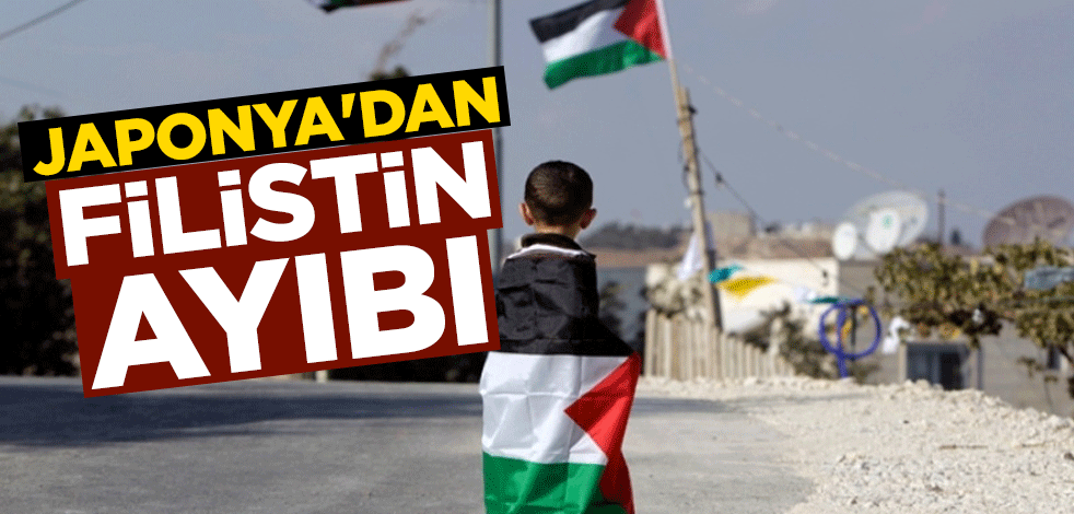 Japonya'dan Filistin ayıbı