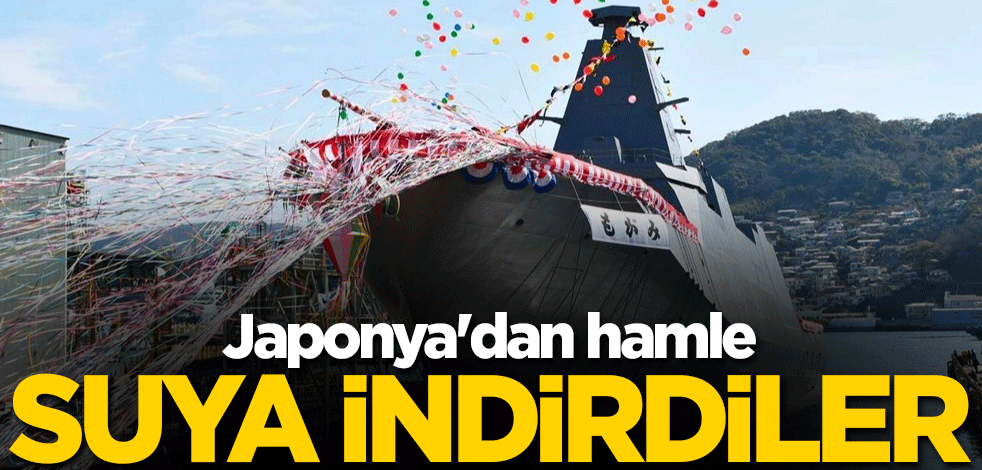 Japonya'dan hamle! Suya indirdiler