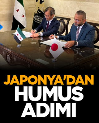 Japonya'dan Humus adımı