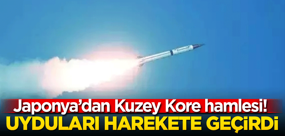 Japonya’dan Kuzey Kore hamlesi! Uyduları harekete geçirdi