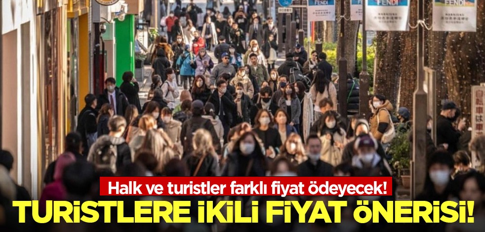 Japonya'dan turistlere ikili fiyat önerisi!