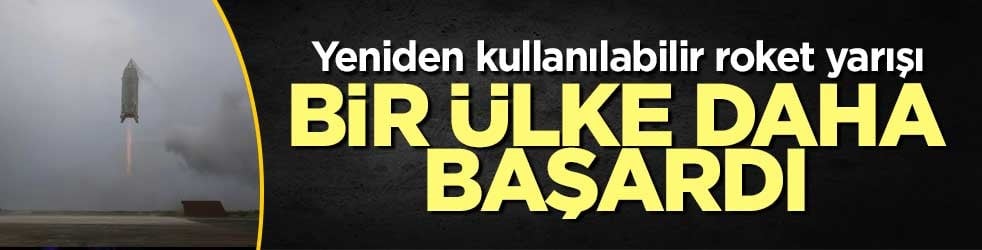 Japonya’dan yeniden kullanılabilir rokette kritik başarı