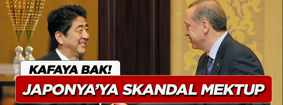 Japonya'ya 'Erdoğan'a ödül vermeyin' mektubu