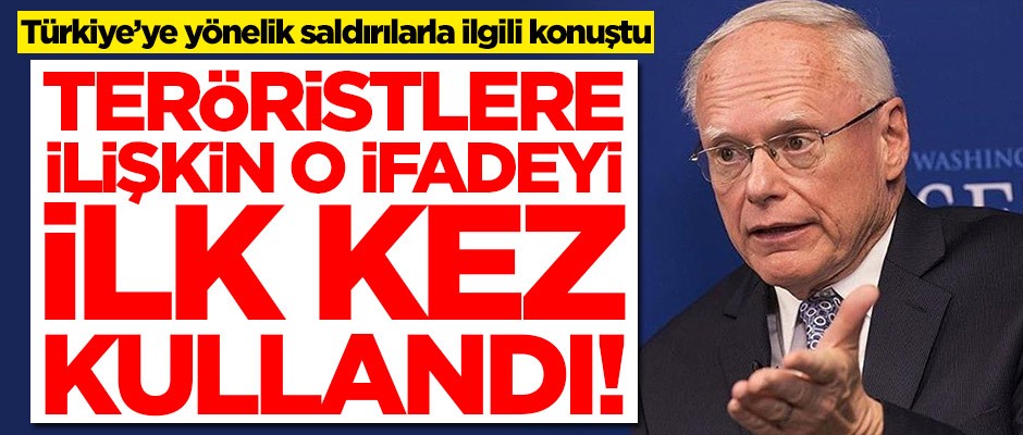 Jeffrey Türkiye'ye yönelik saldırılarla ilgili konuştu! Teröristlere ilişkin o ifadeyi ilk kez kullandı