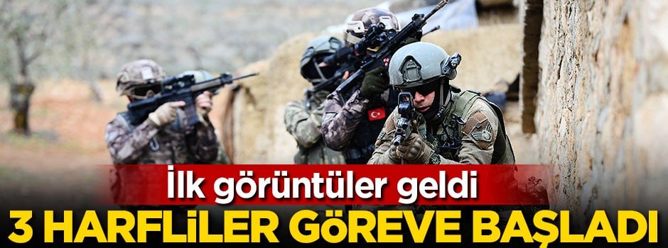 JÖH ve PÖH'ler Afrin'de göreve başladı