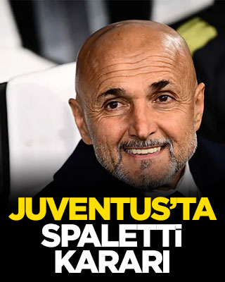 Juventus’ta Spaletti kararı