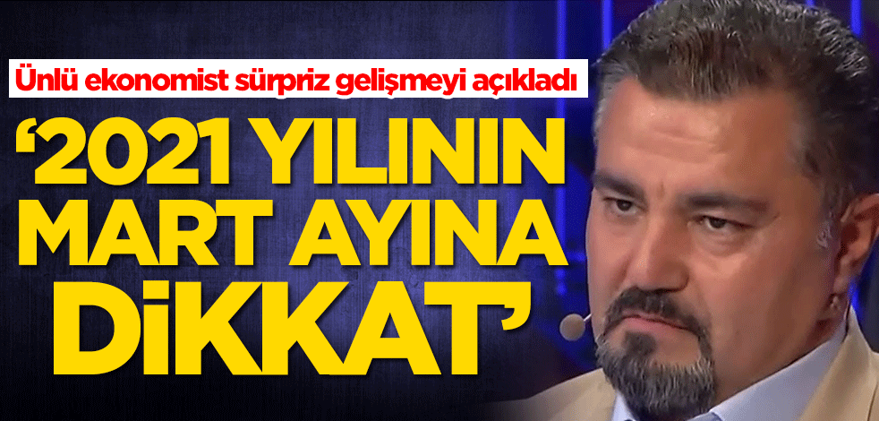 Kaan Sarıaydın duyurdu: 2021'in Mart ayına dikkat