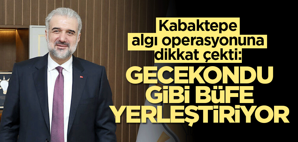 Kabaktepe algı operasyonuna dikkat çekti: Gecekondu gibi büfe yerleştiriyor
