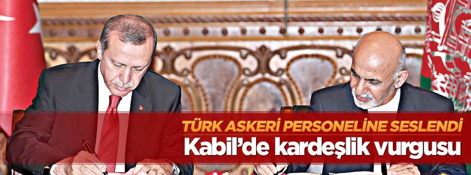 Kabil’de kardeşlik vurgusu