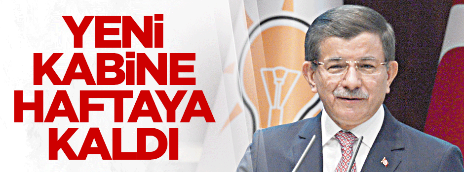 Kabine haftaya açıklanacak