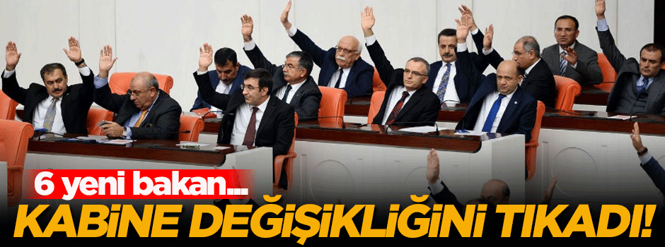 Kabinede değişim ekonomi kurmaylarına takıldı!