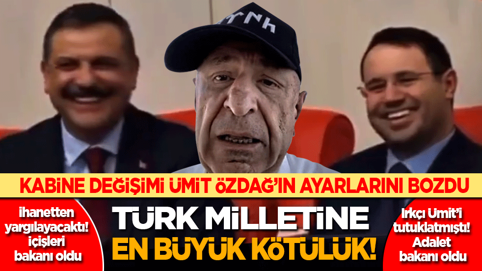 Kabinedeki değişim Ümit Özdağ’ın ayarlarını bozdu: Türk milletine en büyük kötülük!