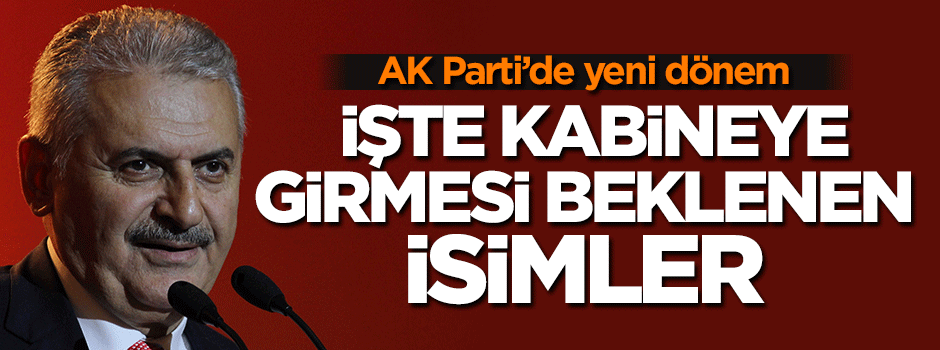 Kabineye kimler girecek?