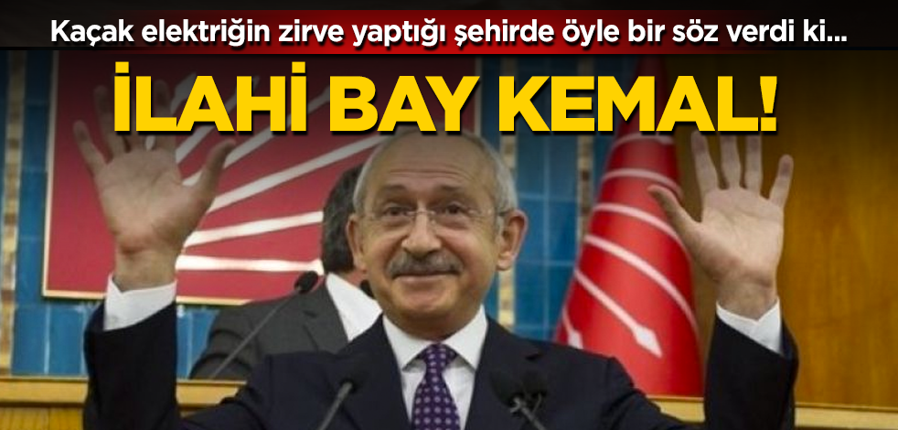 Kaçak elektriğin zirve yaptığı şehirde öyle bir söz verdi ki