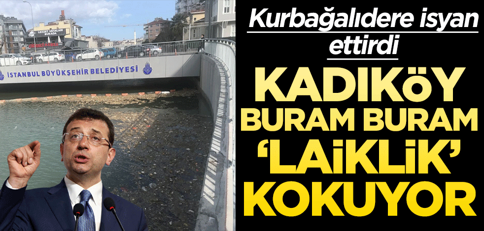 Kadıköy buram buram ‘laiklik’ kokuyor! Kurbağalıdere isyan ettirdi