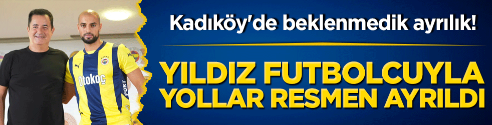Kadıköy'de beklenmedik ayrılık! Yıldız futbolcuyla yollar resmen ayrıldı!