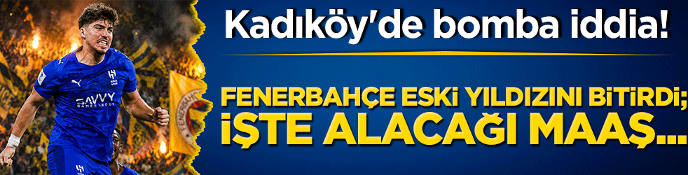 Kadıköy'de bomba iddia! Fenerbahçe eski yıldızını bitirdi!
