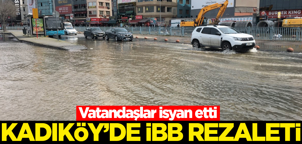 Kadıköy'de İBB rezaleti! Vatandaşlar isyan etti