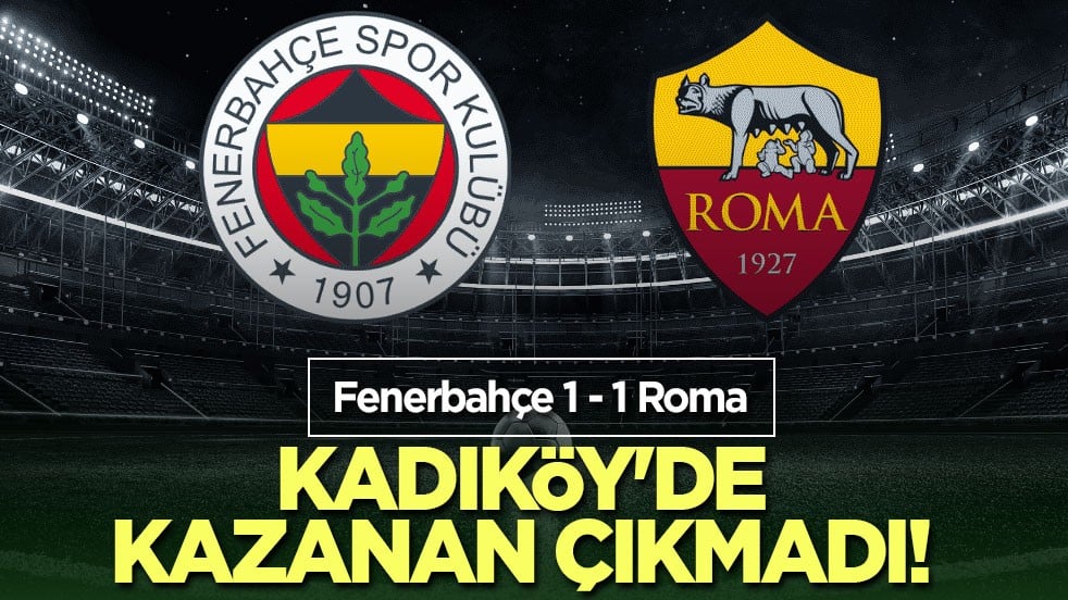 Kadıköy'de kazanan çıkmadı!
