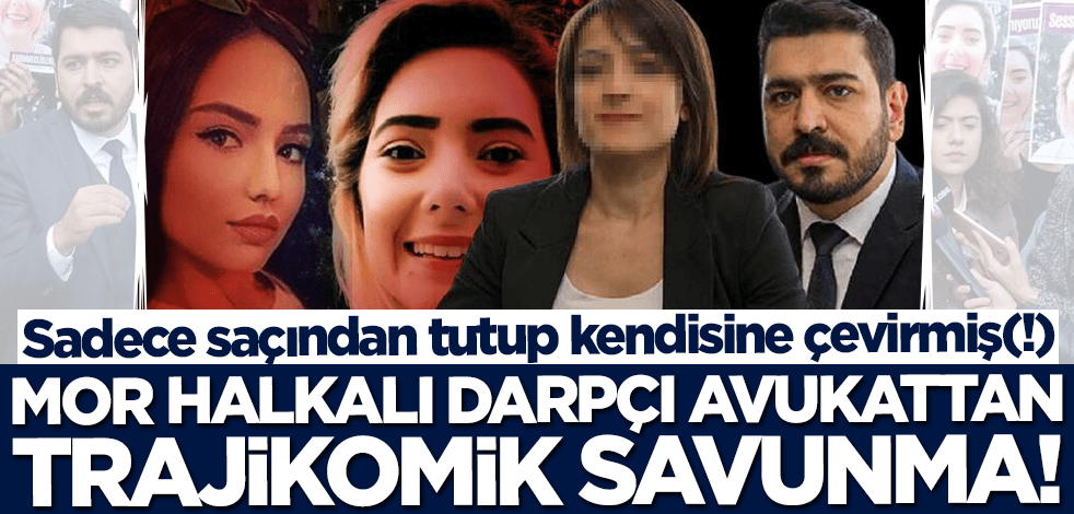Kadına şiddet davalarının 'mor halkalı' darpçı avukatı kendini böyle savundu!