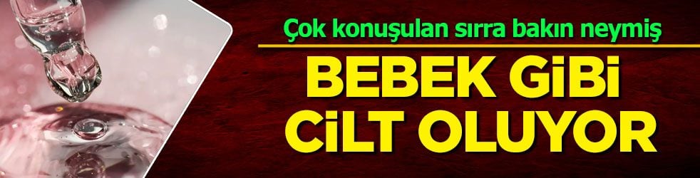 Kadınları peşinden sürüklüyor ama sürmek yetiyor: Bebek gibi cilt oluyor! Çok konuşulan sırra bakın neymiş
