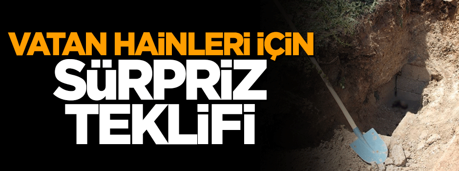 Kadir Topbaş'tan 'Vatan hainleri mezarlığı' teklifi