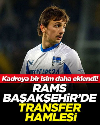 Kadroya bir isim daha eklendi! RAMS Başakşehir’de transfer hamlesi