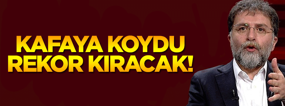 Kafaya koydu, rekor kıracak!
