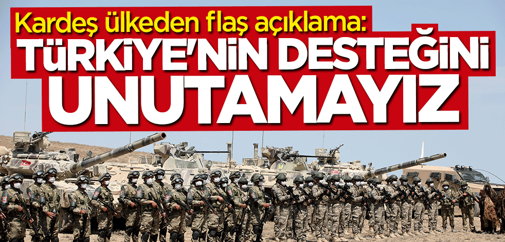 Kafkas İslam Ordusu'nu örnek verip açıkladı: Türkiye'nin desteğini asla unutmayacağız