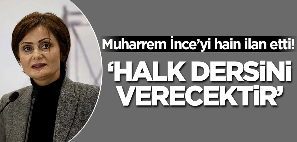 Kaftancıoğlu Muharrem İnce'yi hedef aldı!