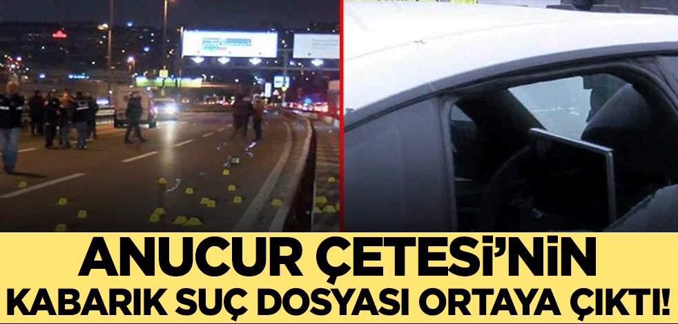 Kağıthane'de polisimizi şehit eden Anucur Çetesi'nin kabarık suç dosyası ortaya çıktı!