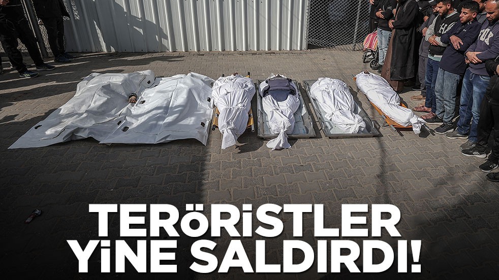 Kahpe İsrail yine Gazze'yi vurdu!