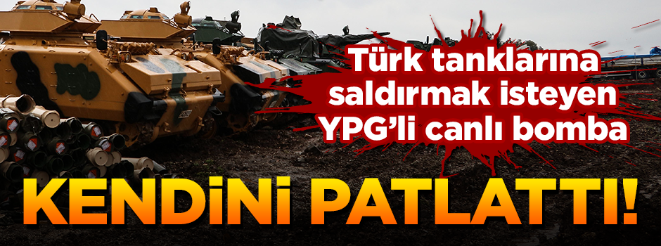 Kahpe PKK’dan DEAŞ taktiği! Kendini patlattı